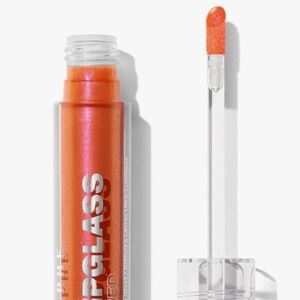 (3/30$) MORPHE DRIPGLASS GLAZED HIGH SHINE LIP GLOSS in Peach Prism